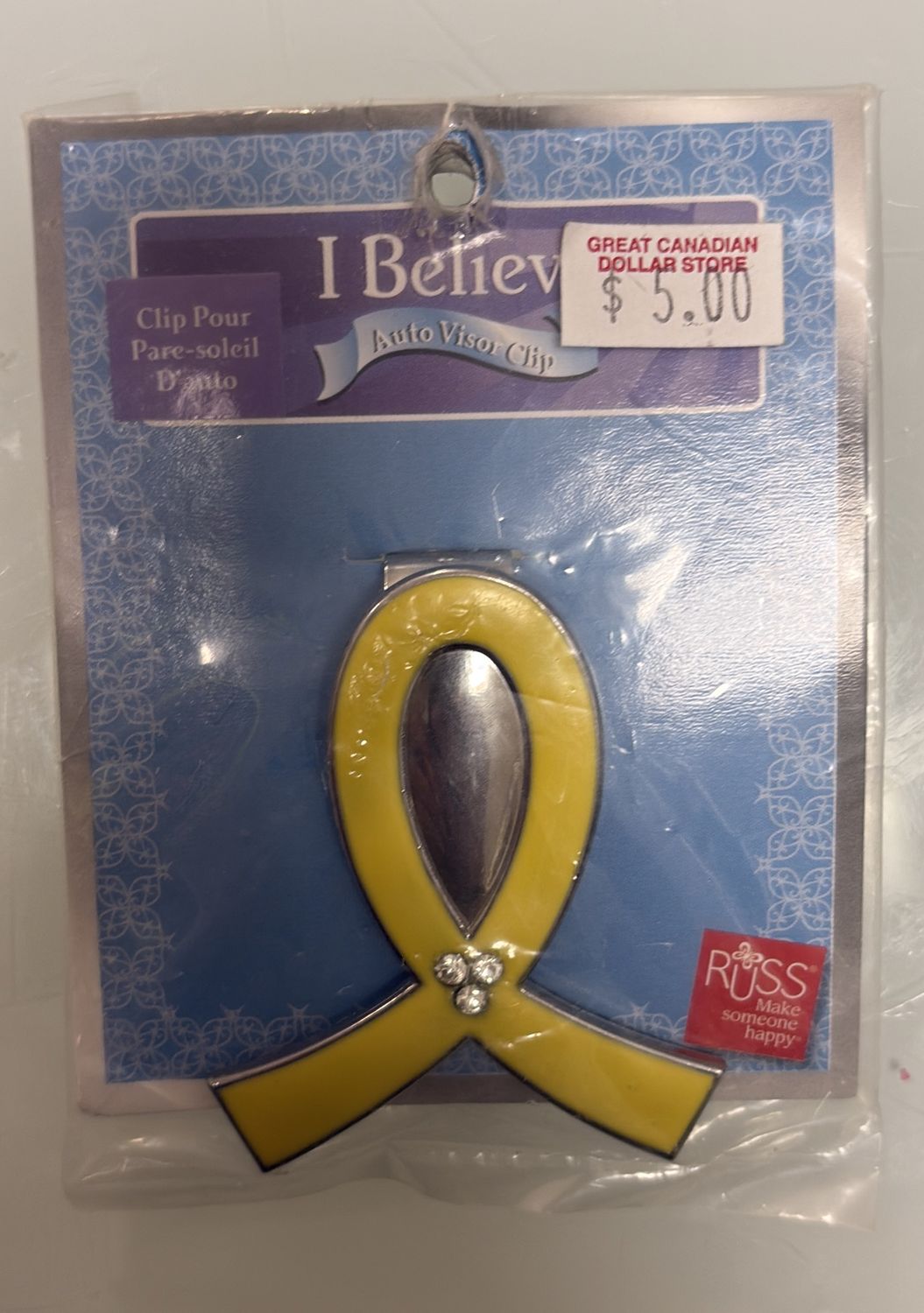 Auto visor clip