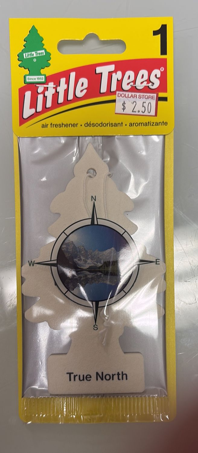 True north scented air freshner