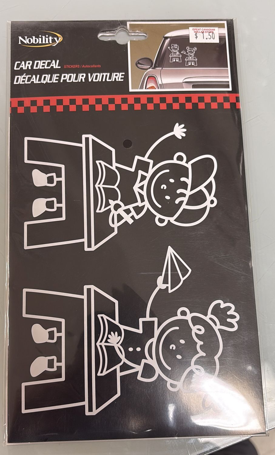 Car decal nobility