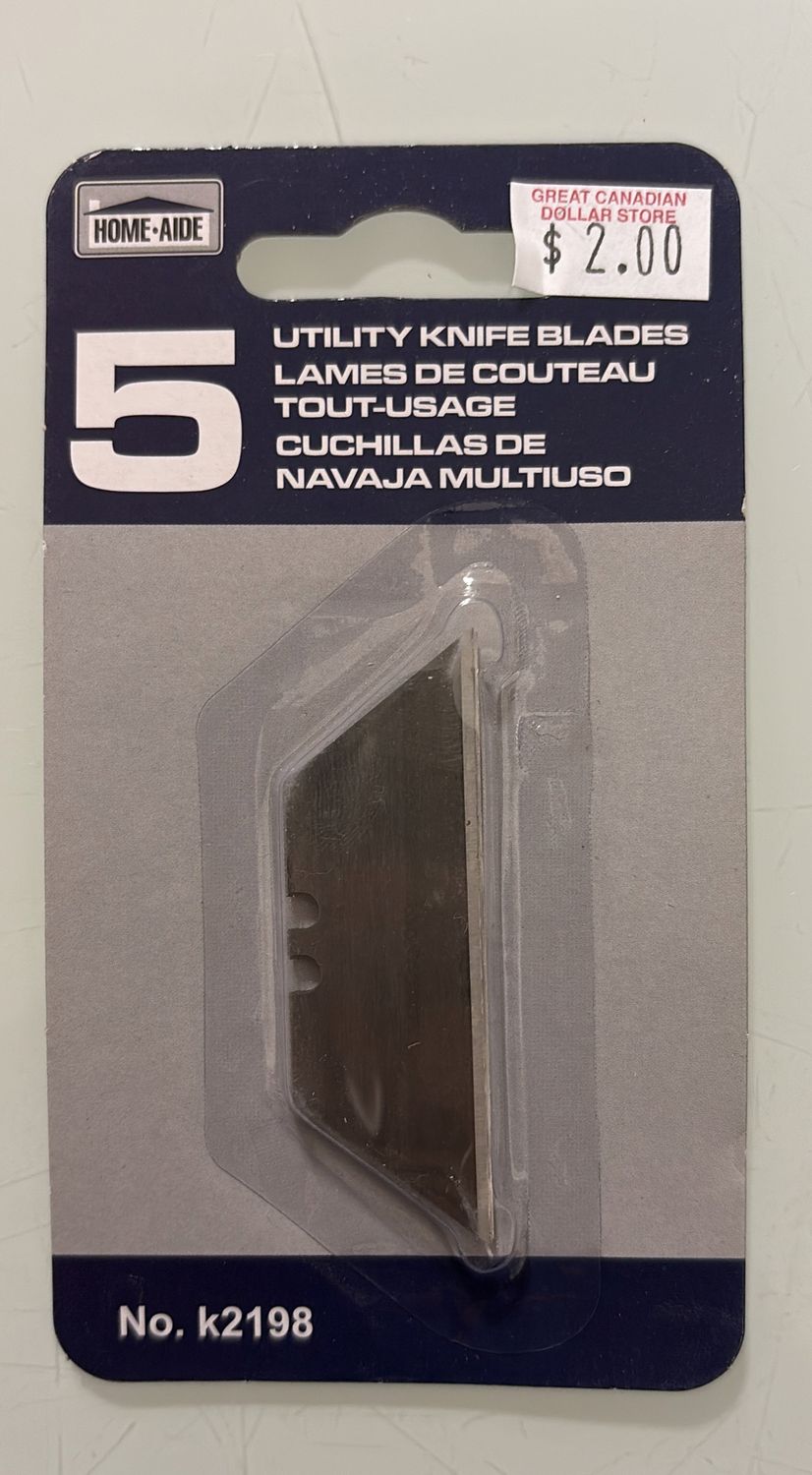Utility knife blades