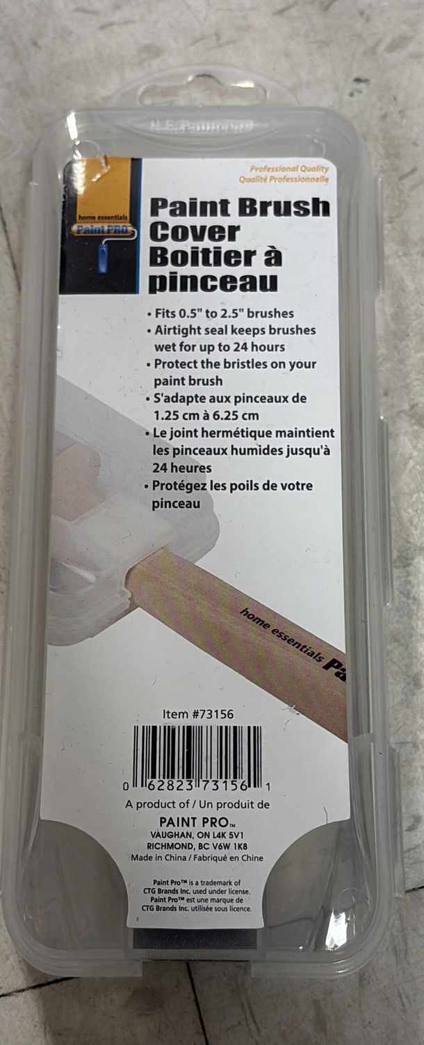 Paint brush cover