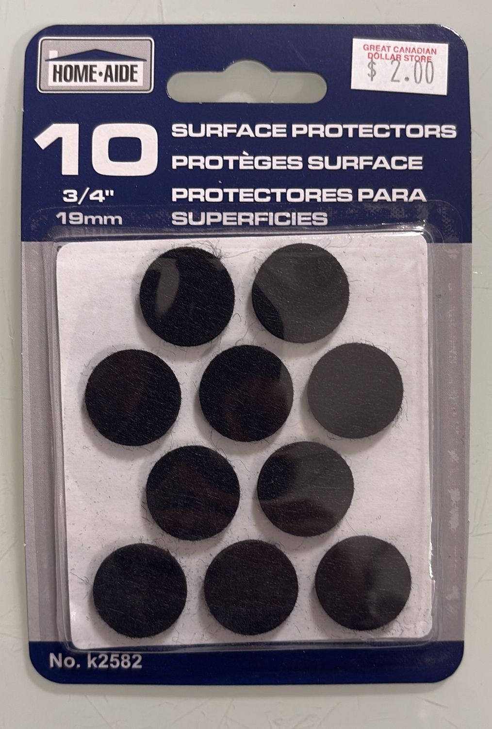 10 surface protectors.