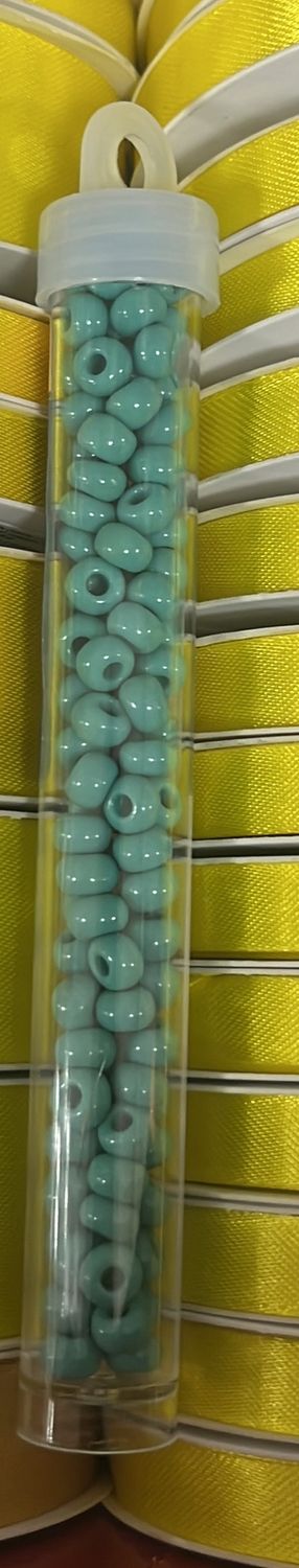 0/2 Czech Seed Beads (63210002-015 Turquoise)