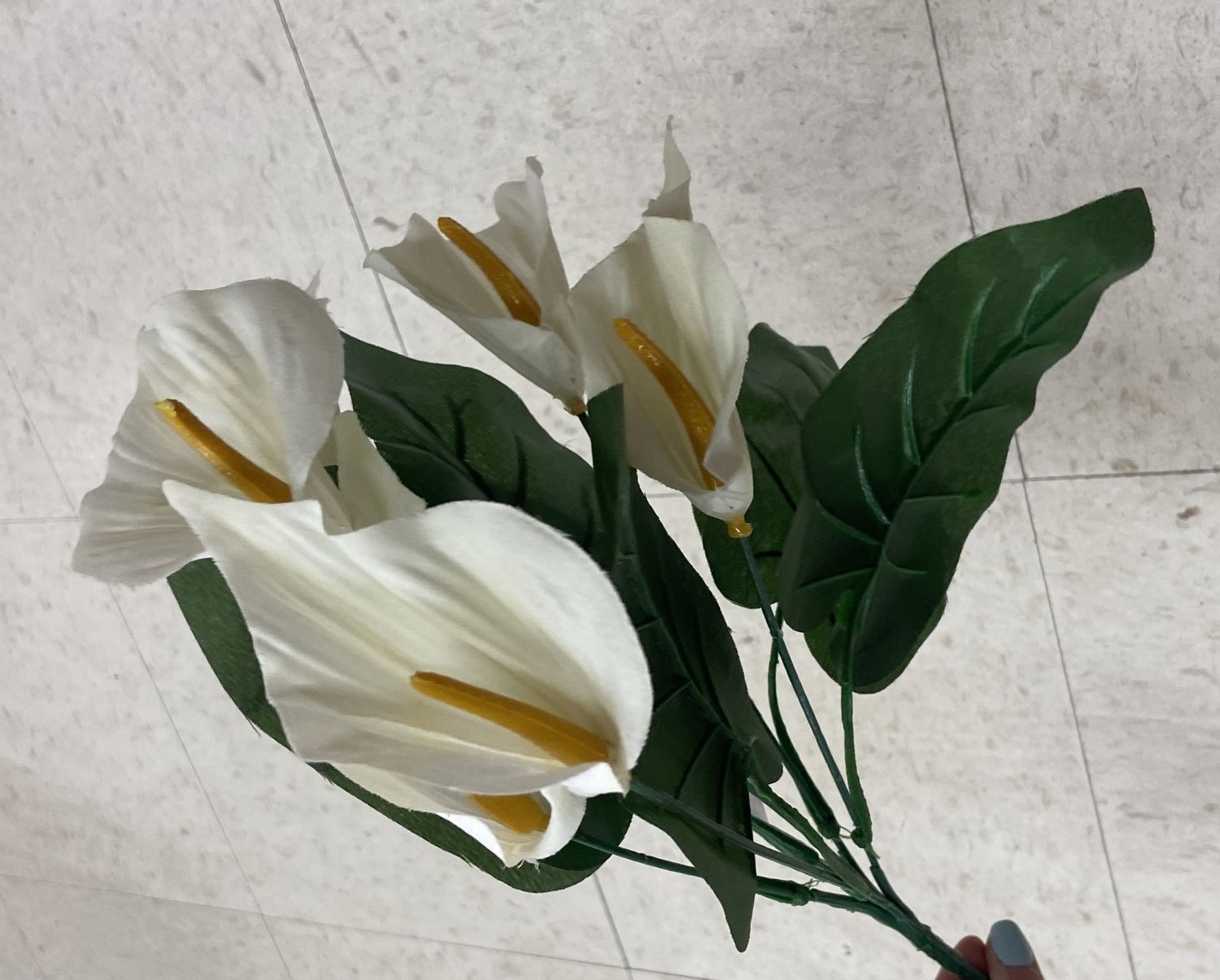 CraftDecor: #SF305 White Calla Lily