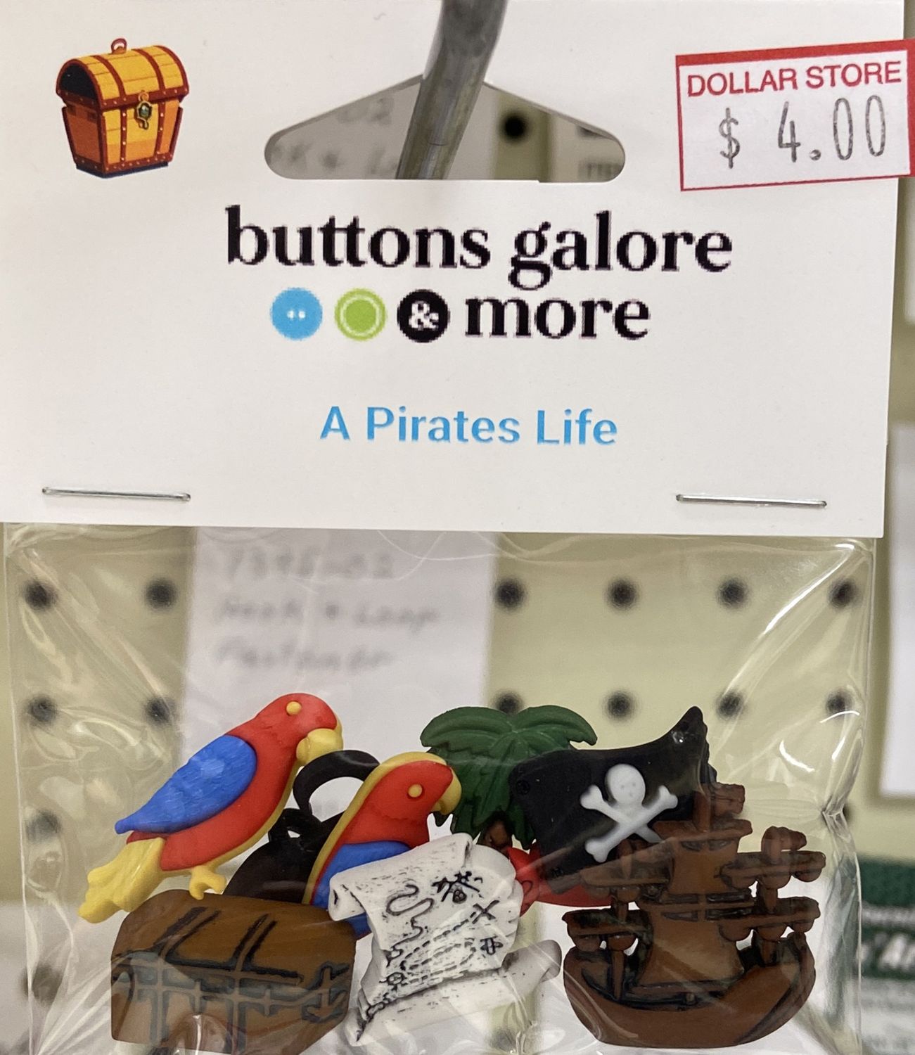 Buttons Galore: A Pirates Life - Buttons