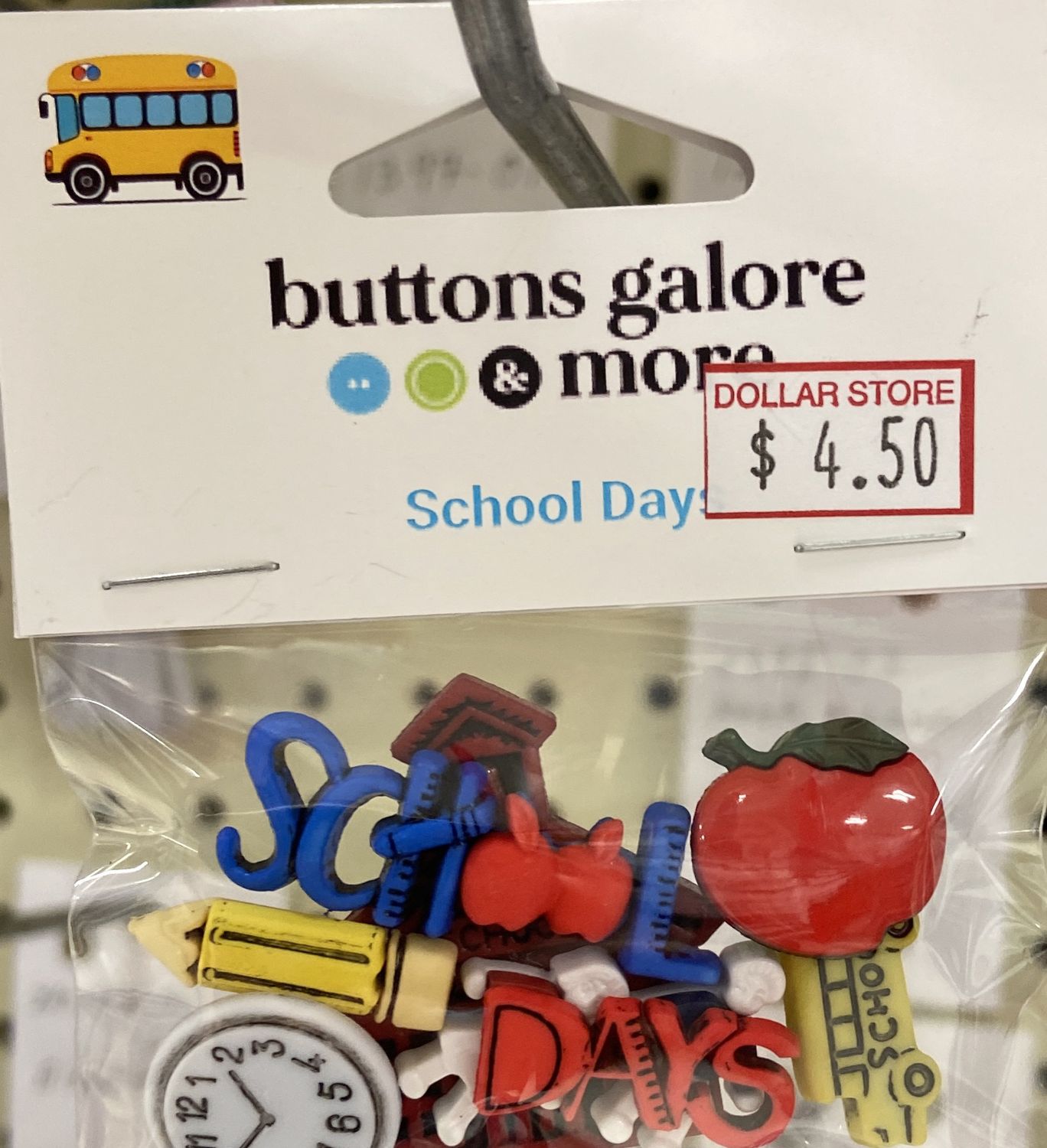 Buttons Galore: School Days - Buttons