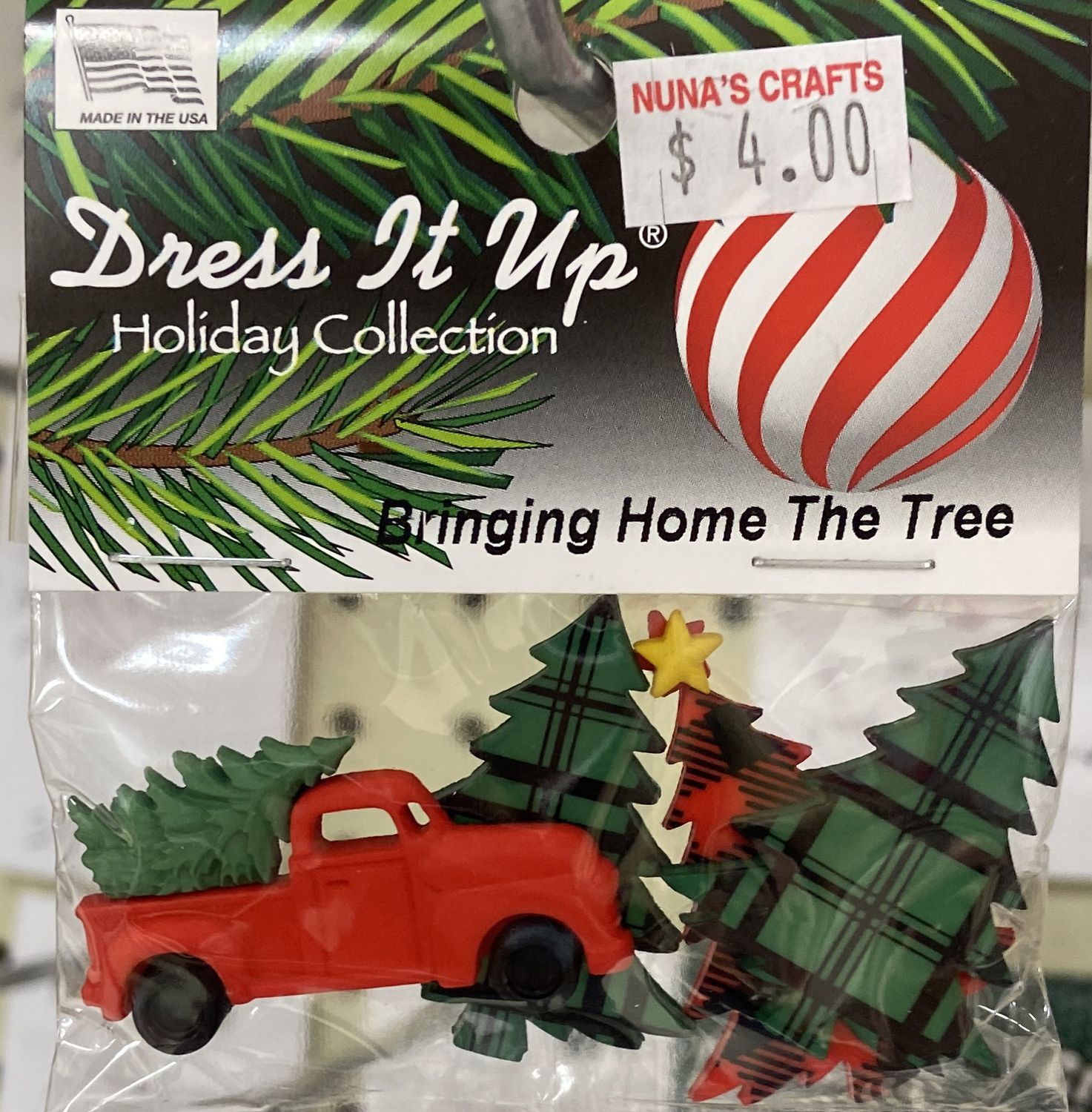 Dress It Up: Bringing Home The Tree Buttons