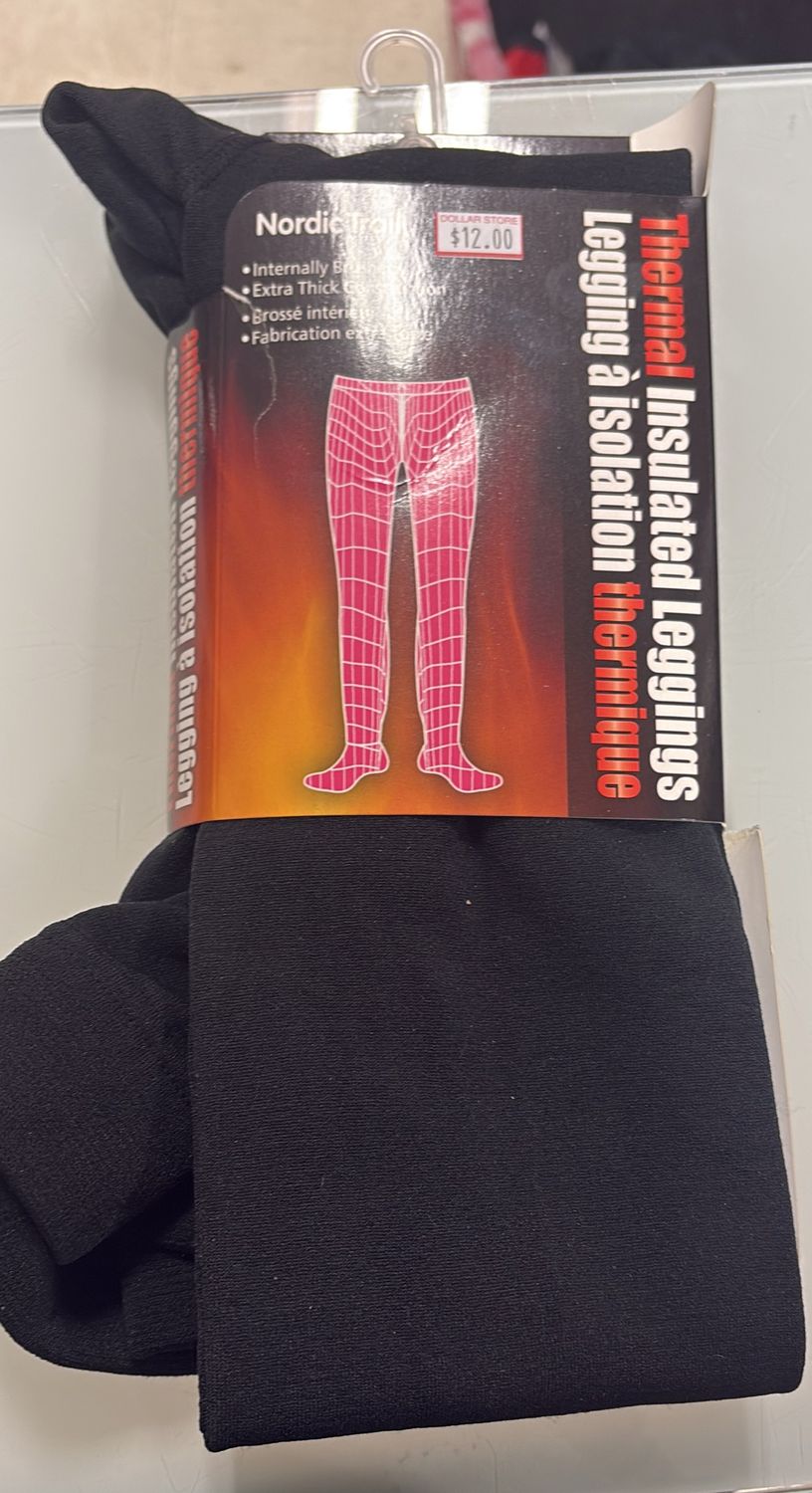 Thermal insulated leggings