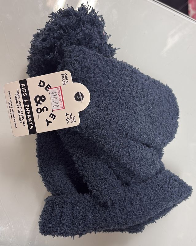 Densley kids &amp; enfants toque &amp; mittens set