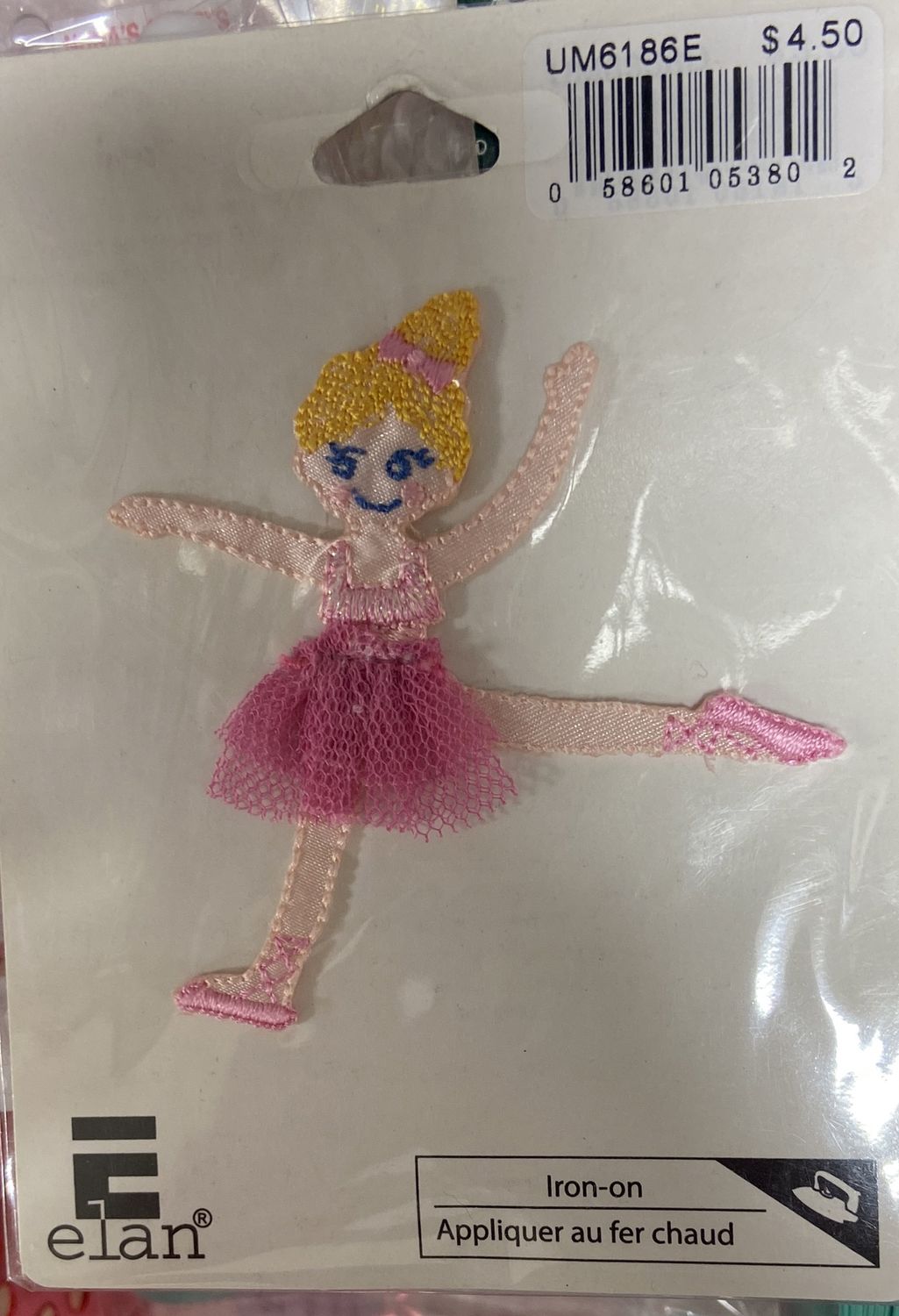 Ballerina Iron-On Patch