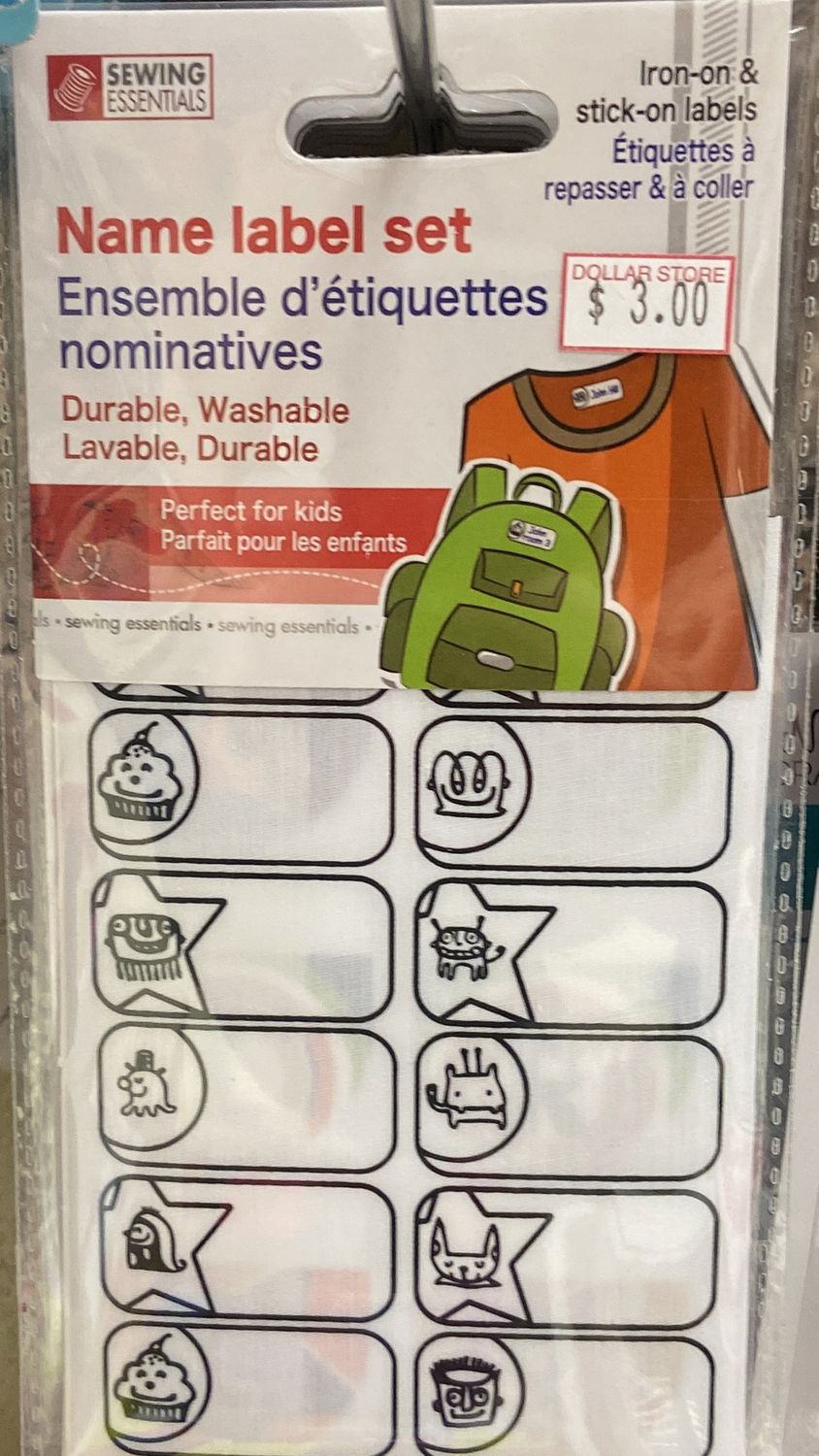 CTG: Name Label Set
