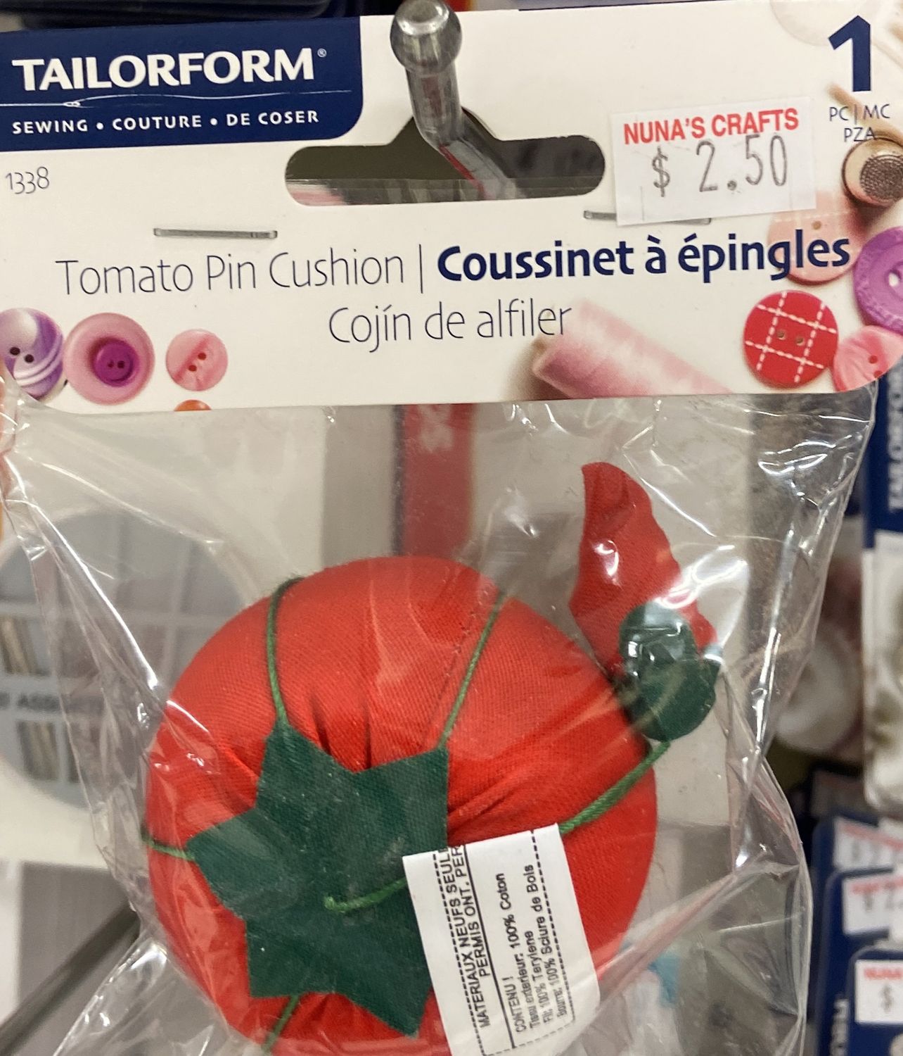 Tailorform: Tomato Pin Cushion