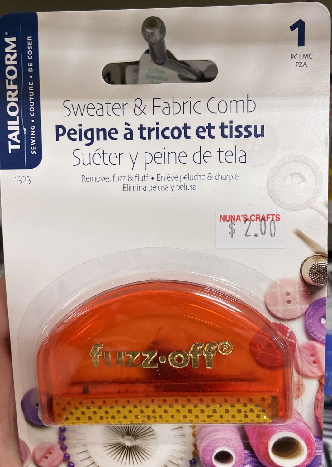 Tailorform: Sweater &amp; Fabric Comb