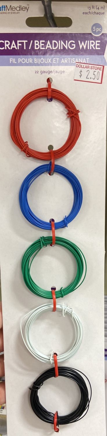 CraftMedley: Asst. Color Craft/Beading Wire