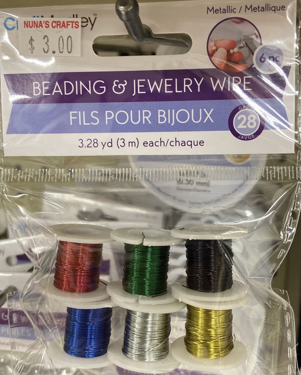 CraftMedley: Basic - 28 Gauge Beading &amp; Jewelry Wire