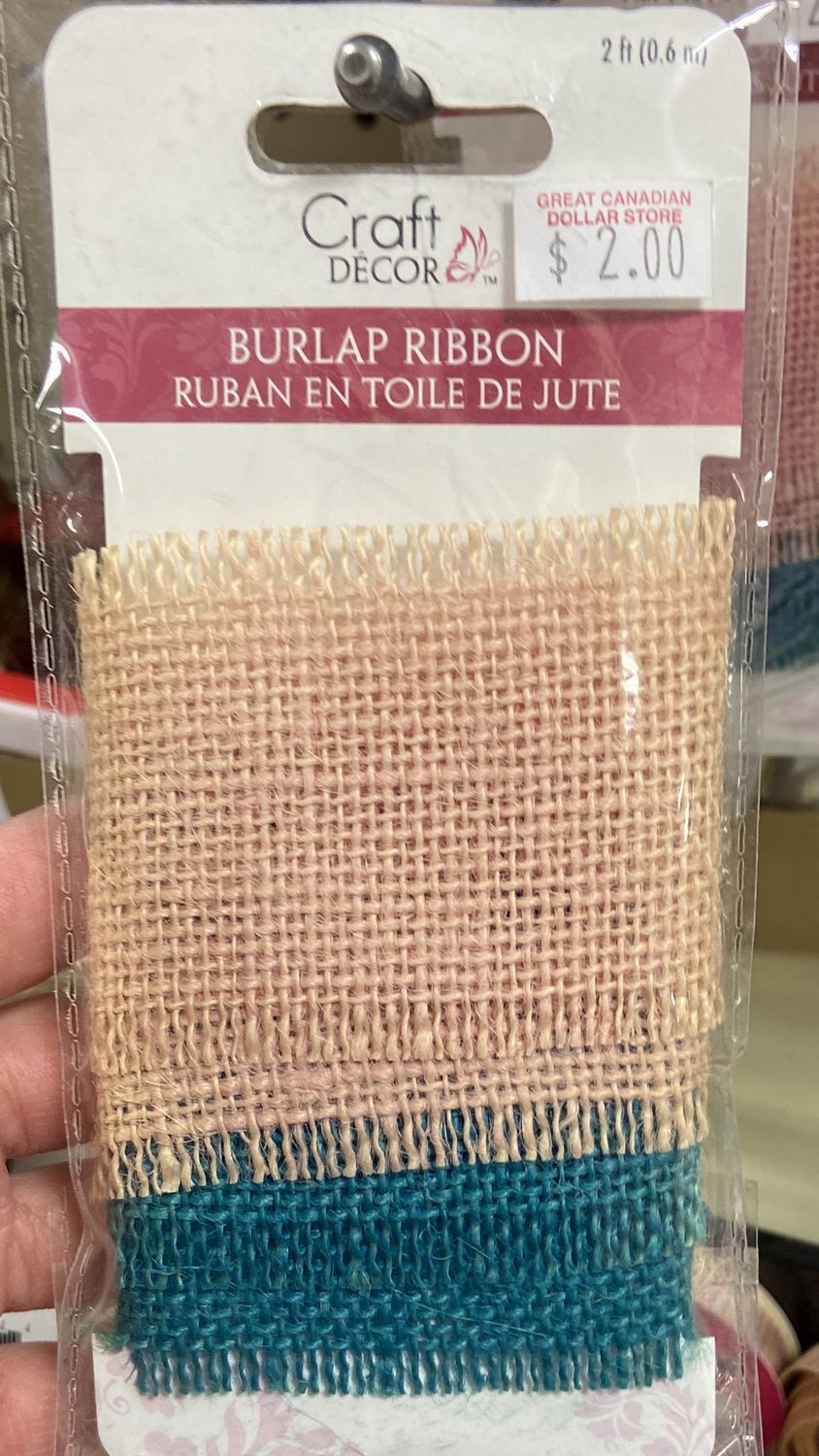 CraftDecor: “Baby” Burlap Ribbon