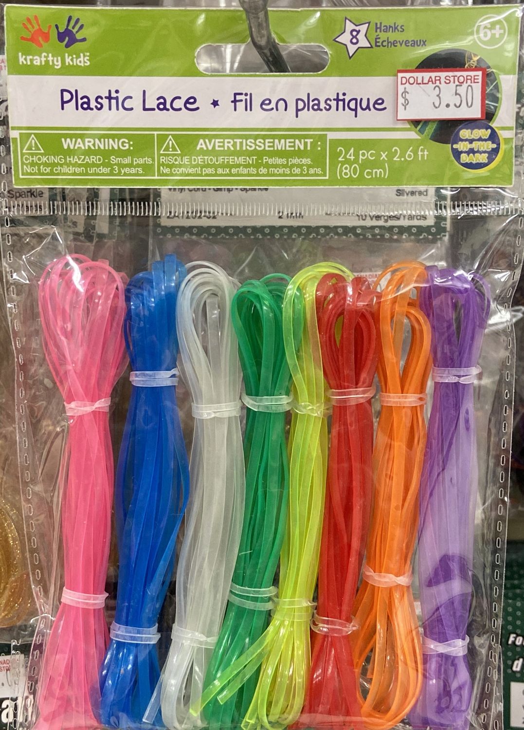 Krafty Kids: Glow-In-The-Dark Plastic Lace