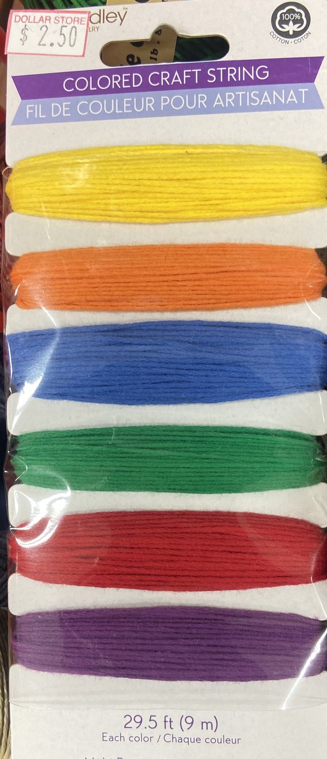 CraftMedley: Brights - Colored Craft String