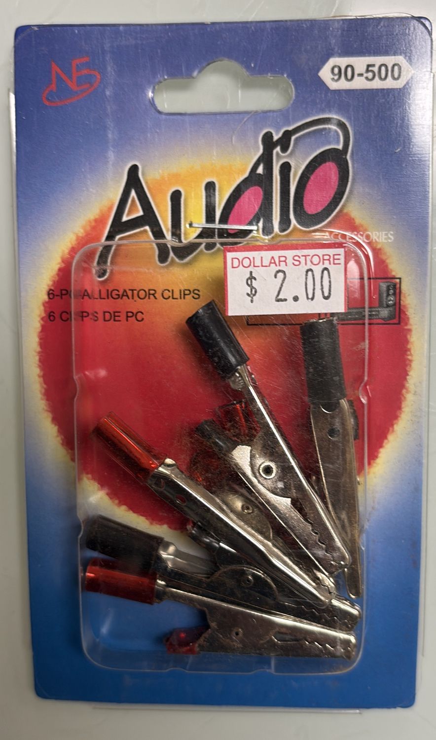 6 pc alligator clips