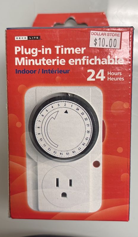 Plug in timer 24 hour