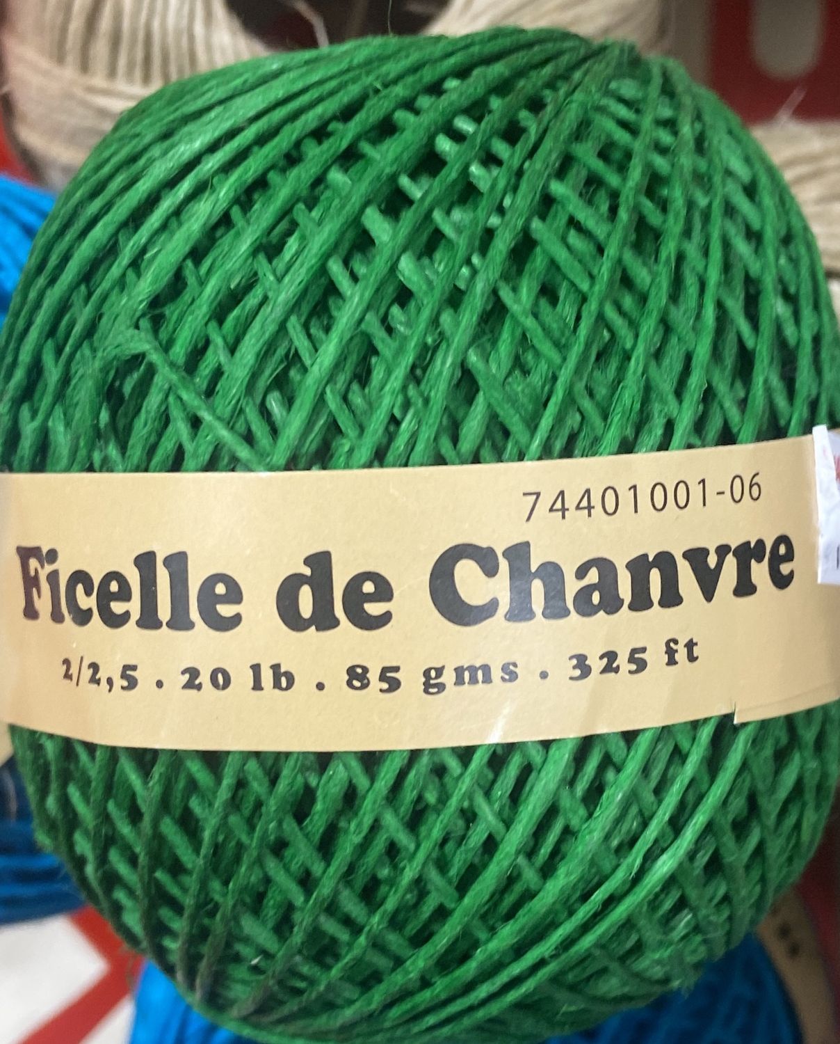 Dazzle-It!: 325ft Green Hemp Twine