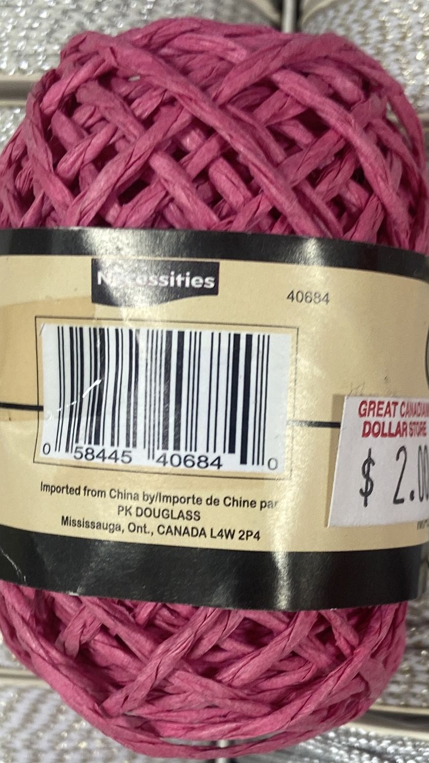 PK Douglas: Pink Paper String