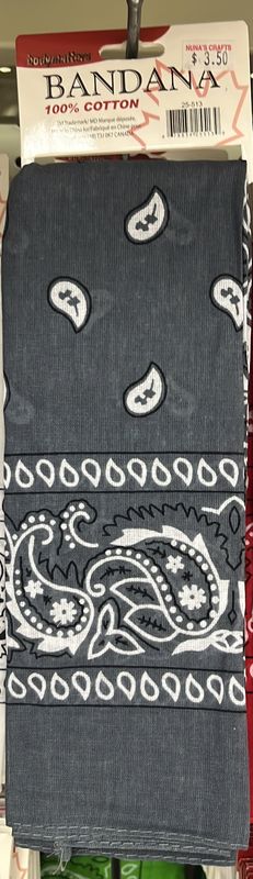 Grey Bandana 25-513