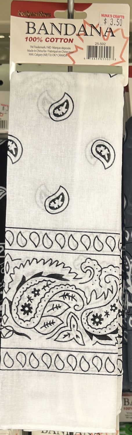 White Bandana