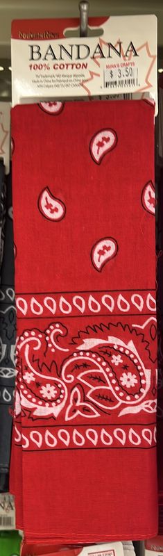 Red Bandana 25-501