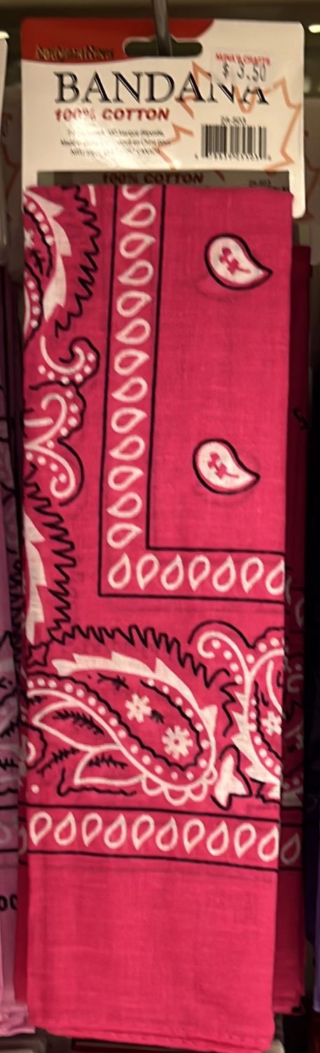 Dark Pink Bandana 25-503