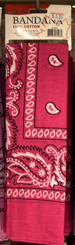Dark Pink Bandana 25-503