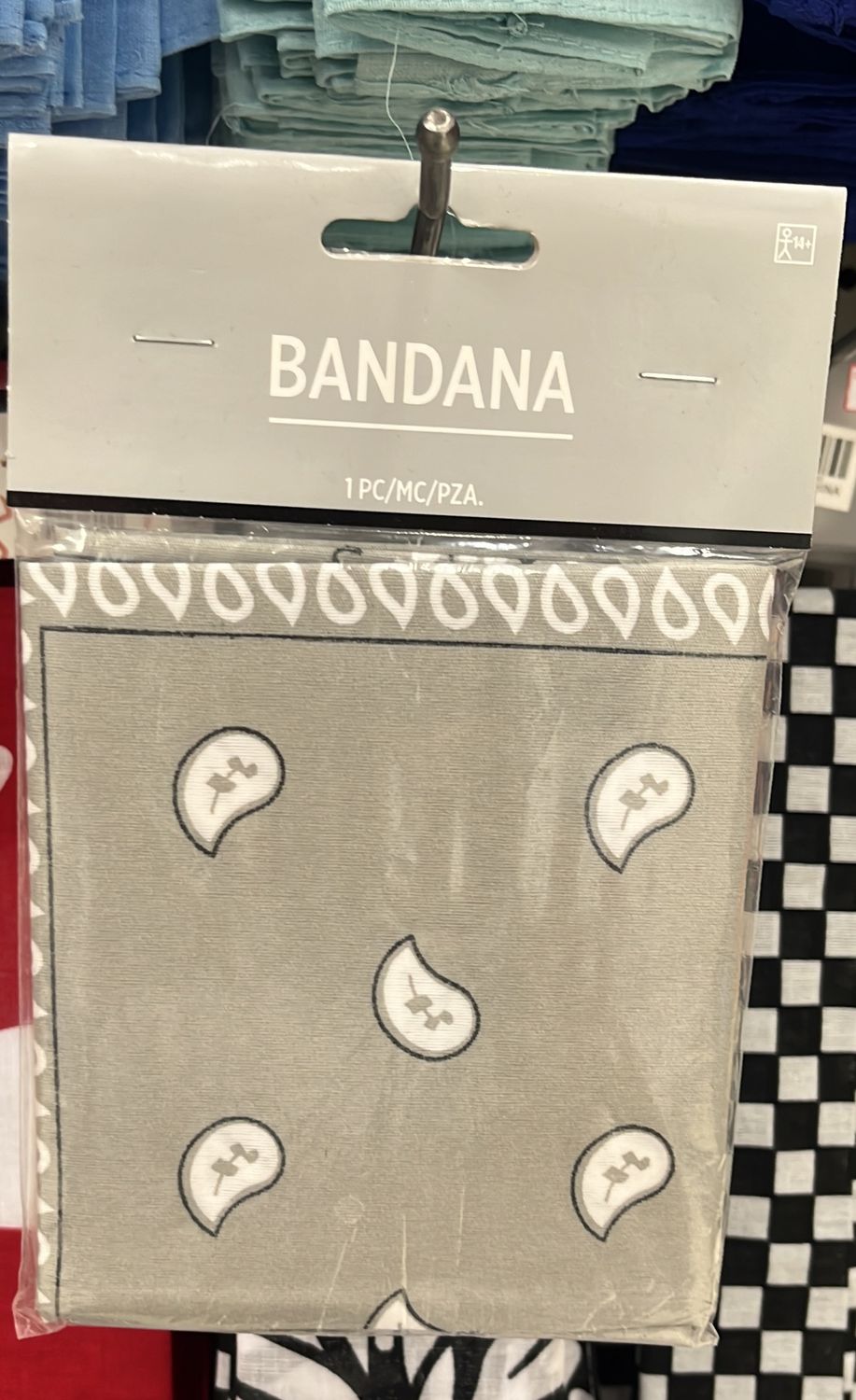 Grey Bandana (1pc)