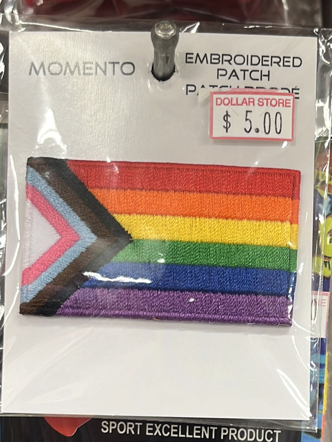 Pride Flag Embroidered Patch RAI-PPR-FP