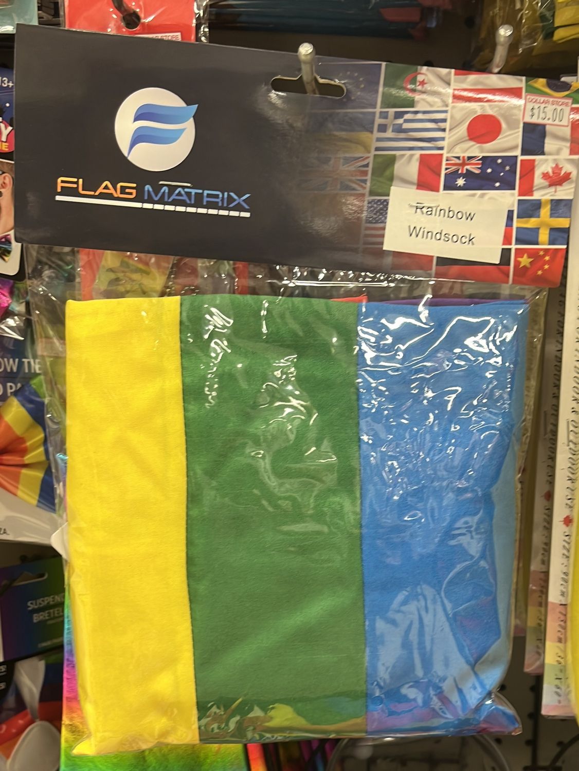 Flag Matrix: Rainbow Windsock