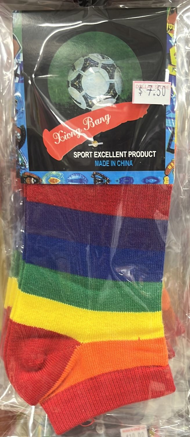 Rainbow Ankle Socks RAI-SOCKS2