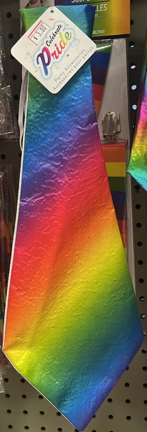 Celebrate Pride: Rainbow Tie