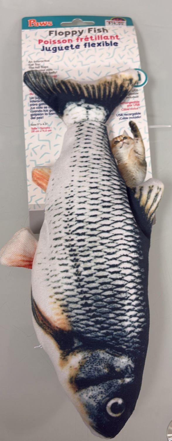 Floppy Fish Cat Toy 