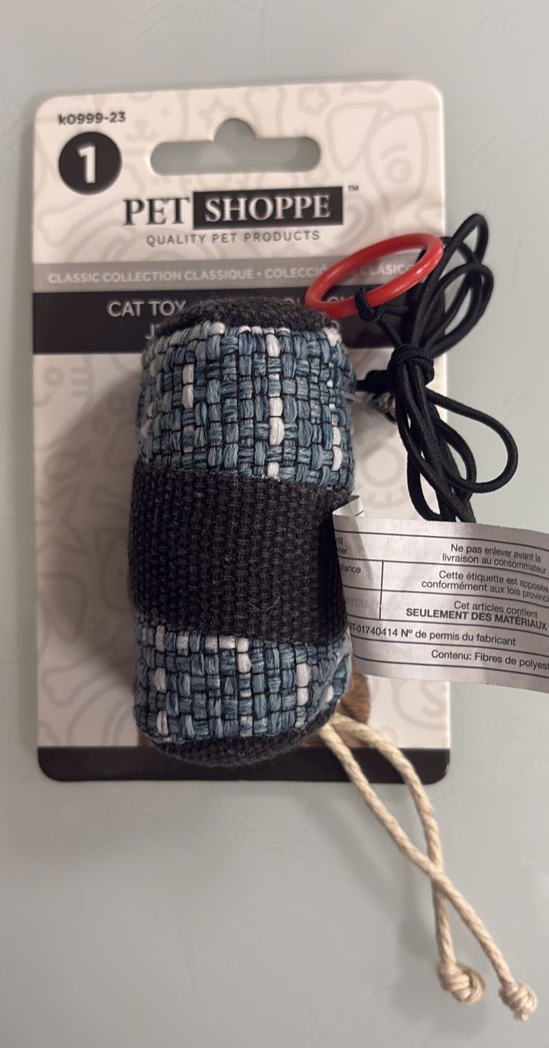 1pk Classic Collection Cat Toy