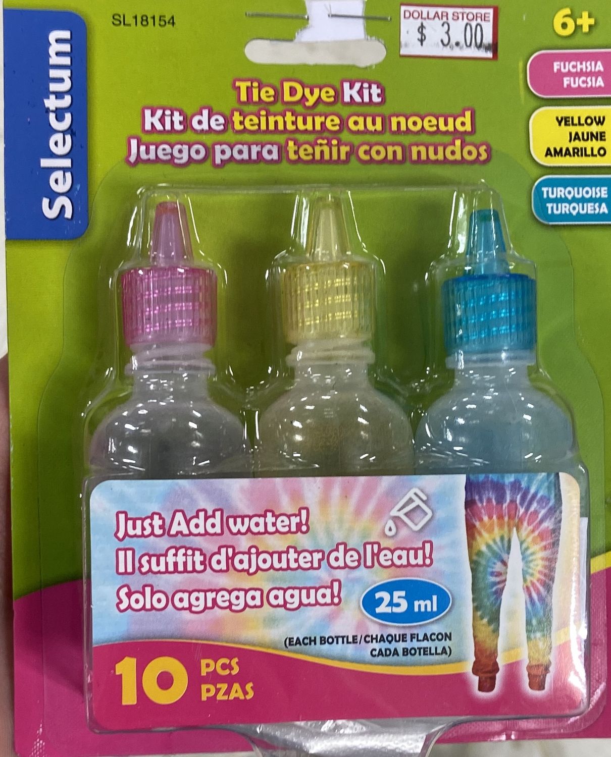Selectum: Tie Dye Kit 10pcs