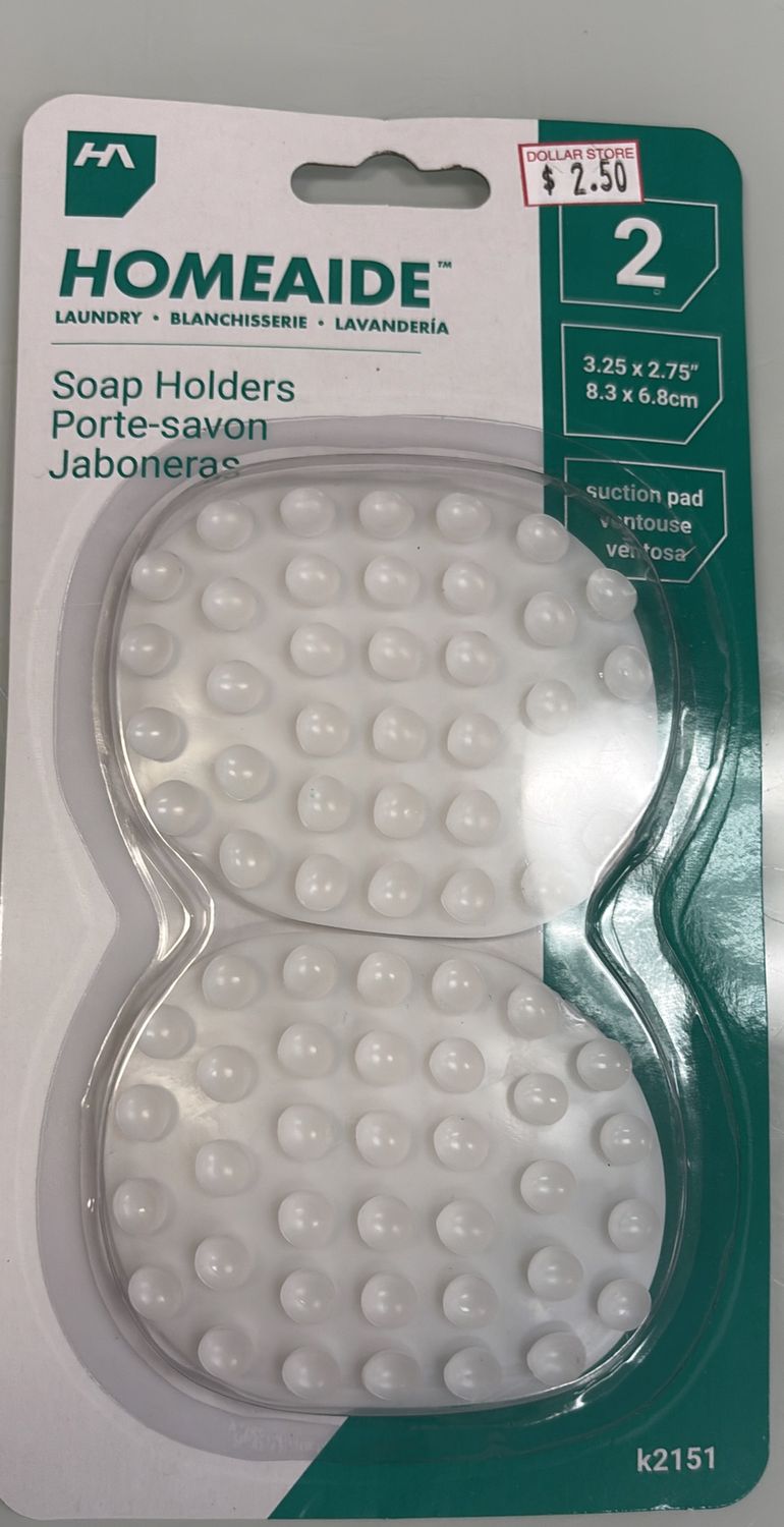Homeaide soap holders 2 pcs