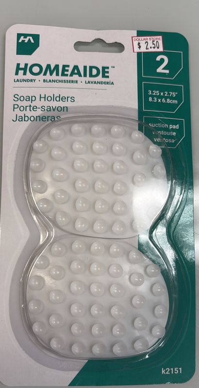 Homeaide soap holders 2 pcs