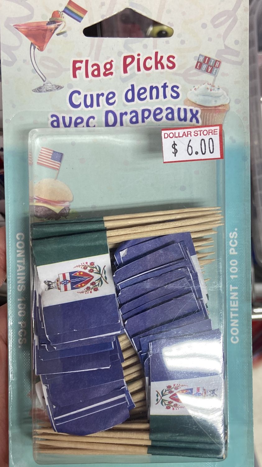 Flag Matrix: Yukon Flag Toothpicks