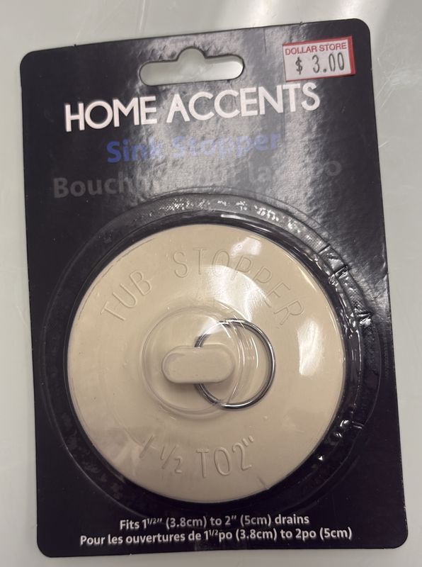 Home accents sink stopper 5cm