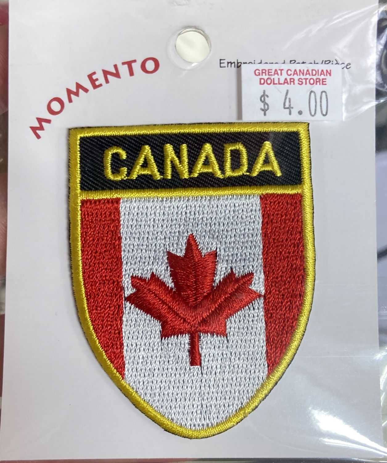 Flag Matrix: Canada Flag Patch Embroidered