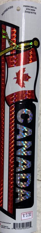 Flag Matrix: “Canada” Prism Decal Sticker