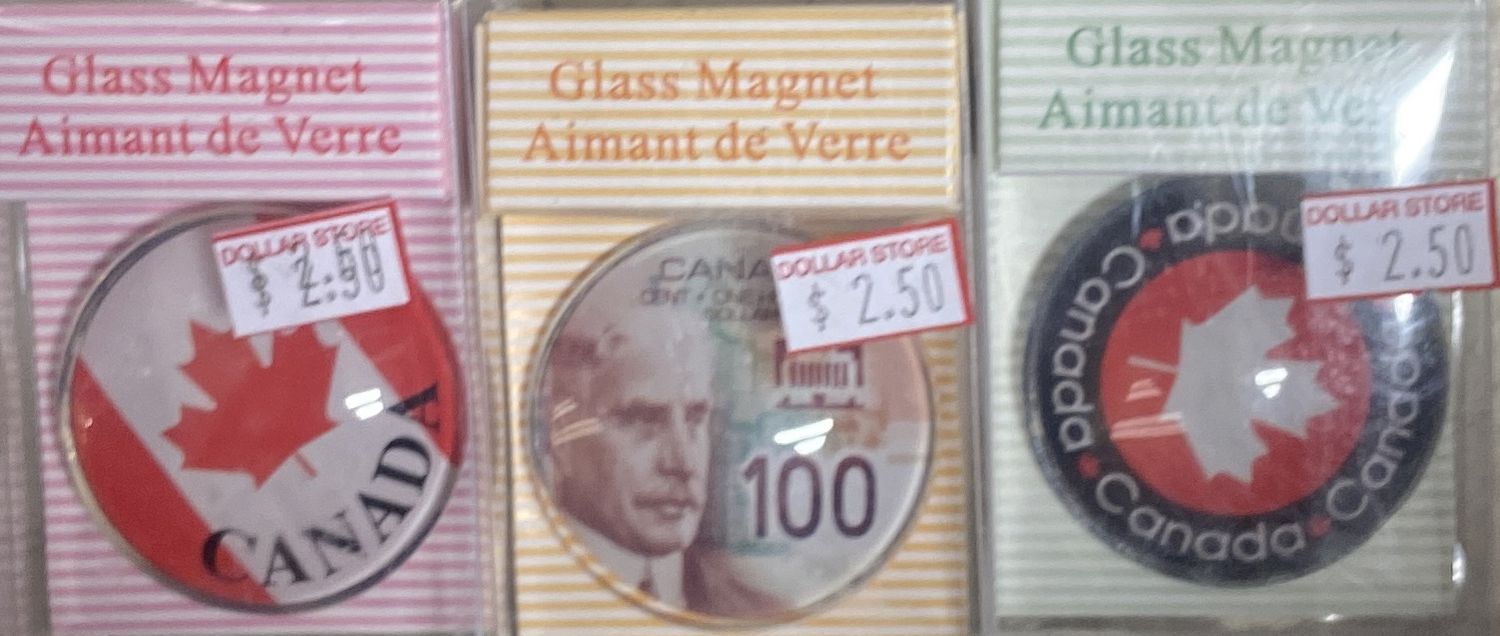 CTG: Canada Themed Glass Magnets
