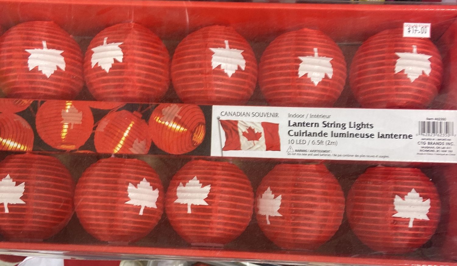 CTG: Canada Lantern String Lights