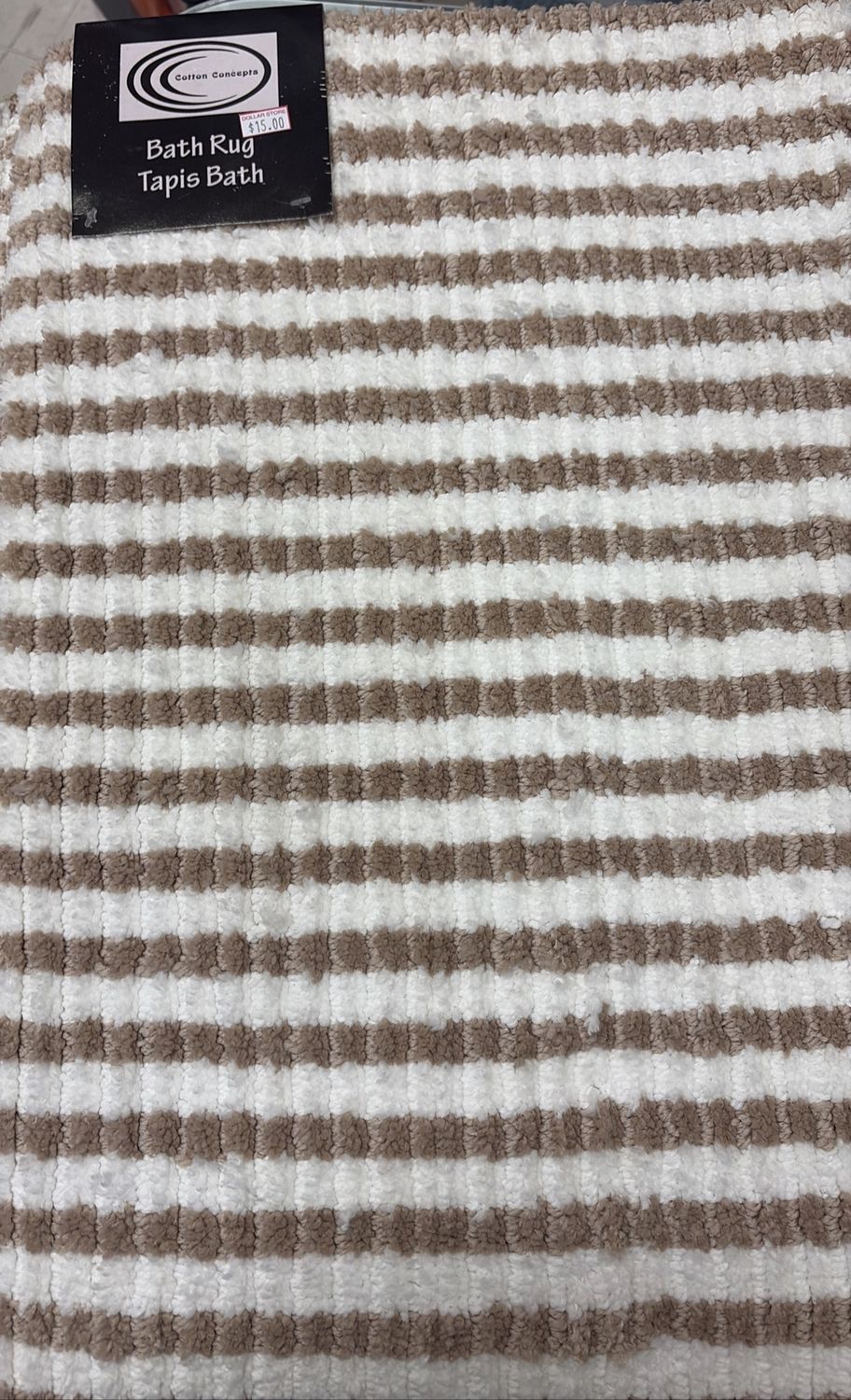 Bath rug cotton