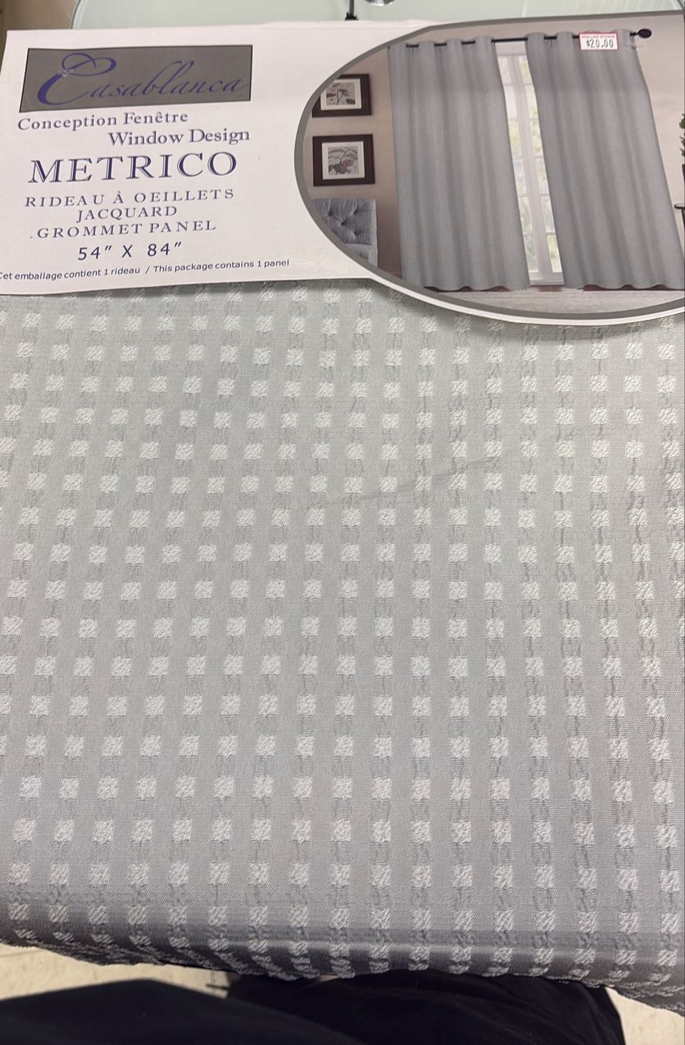 Casablanca conception window design metrico