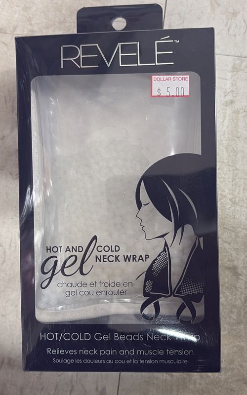 Revelé: Hot and cold neck wrap gel beads